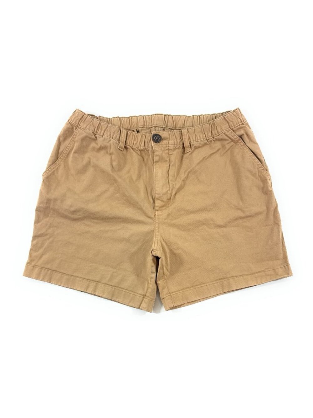 Chubbies Mens Shorts Originals Size Large Stretch Twill 5.5" Inseam Khaki